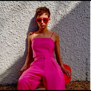 💕 ZARA PINK FULL LENGTH PANTS 💕